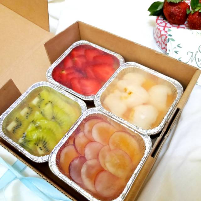 Hampers Puding Box isi 4pcs Shopee Indonesia