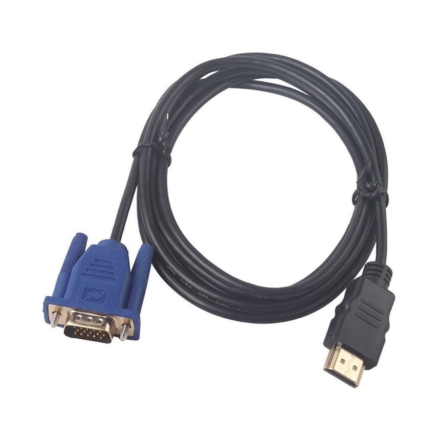【A】HDMI To VGA Converter Cable For PC Laptop Tablet High