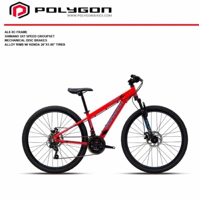 Sepeda MTB 26 POLYGON MONARCH JR MJR Shopee Indonesia