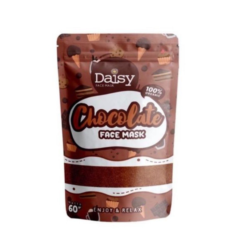 Jual Masker Daisy Organik Fullsize (60 Gram) Varian Coklat | Shopee Indonesia