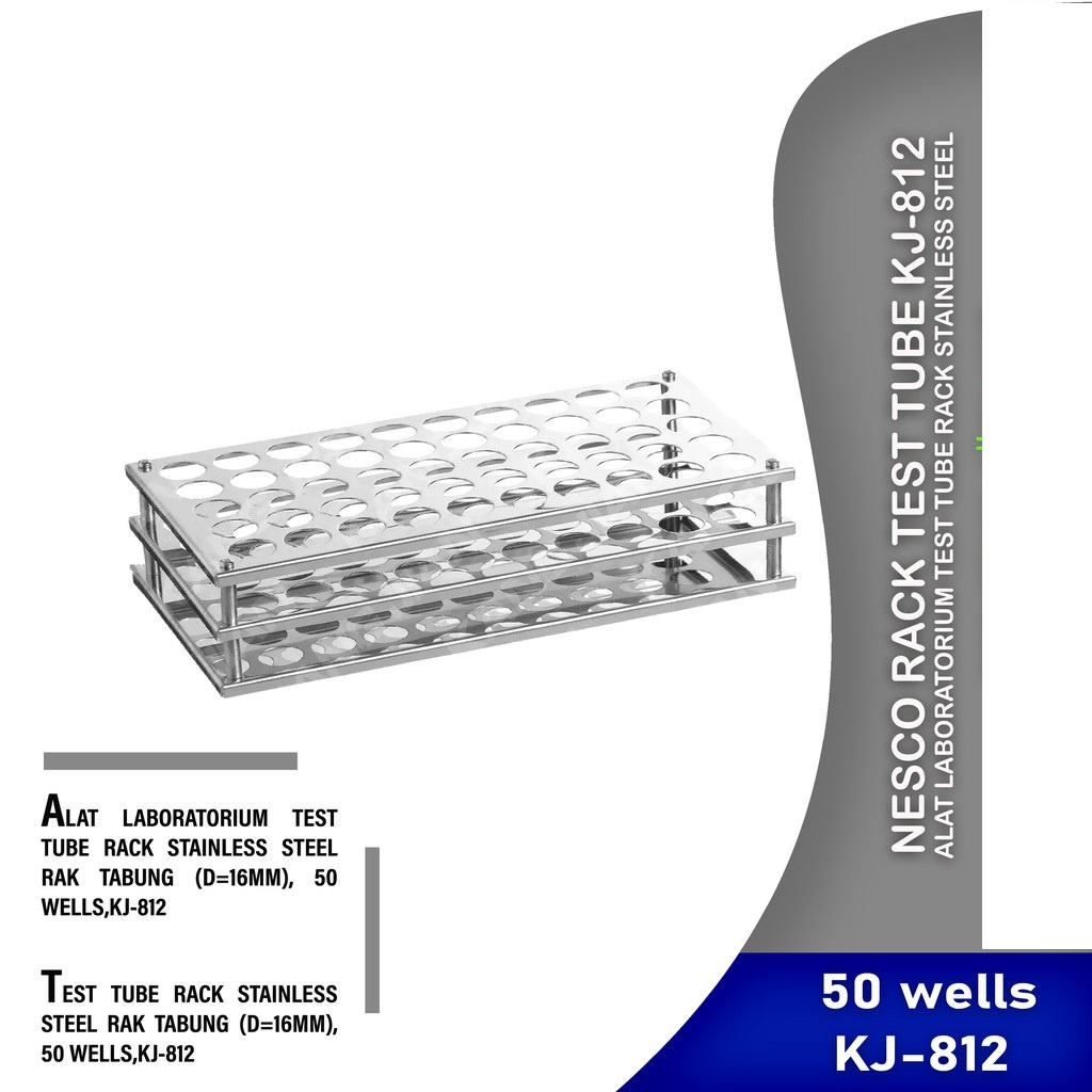 Jual Nesco Rack Test Tube KJ812 Alat Laboratorium Test Tube Rack