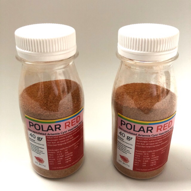 Polar Red Repacking 40 gram / Artemia Shell Free Polar Red | Shopee  Indonesia
