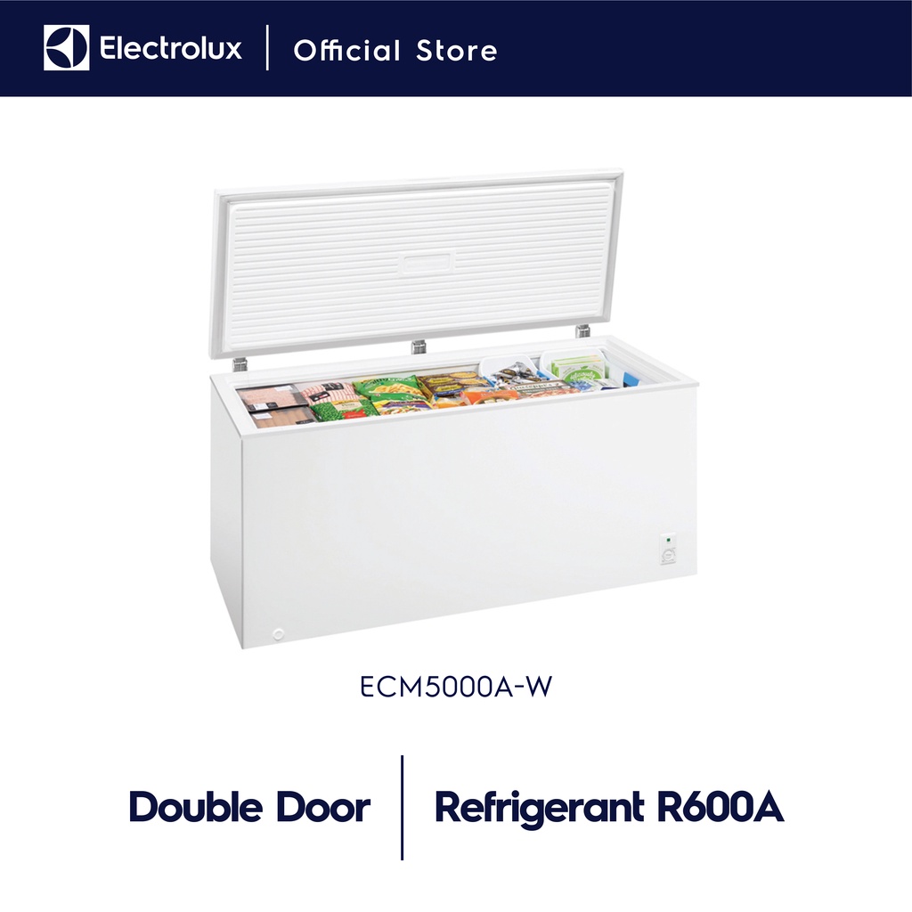 Jual Electrolux Chest Freezer ECM5000AW Shopee Indonesia