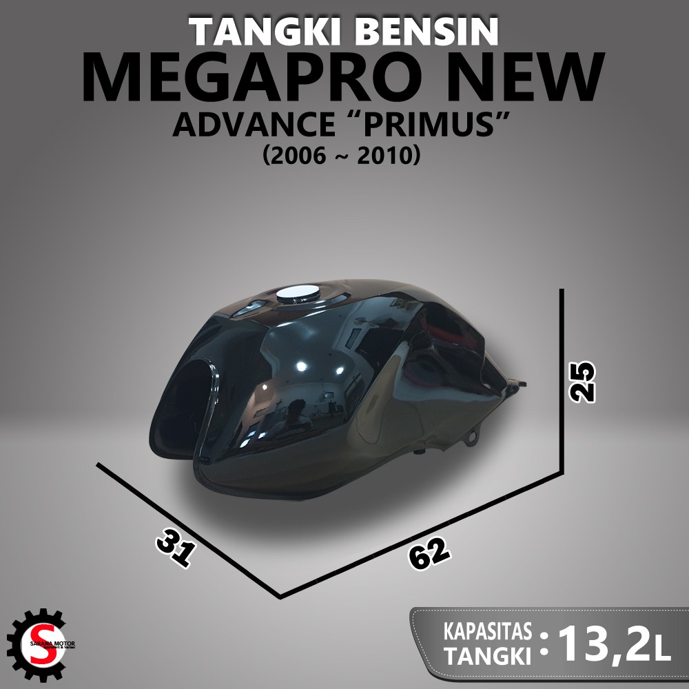 Tangki Tengki Tenki Bensin Honda MegaPro New 2006 2007 2008 2009 2010