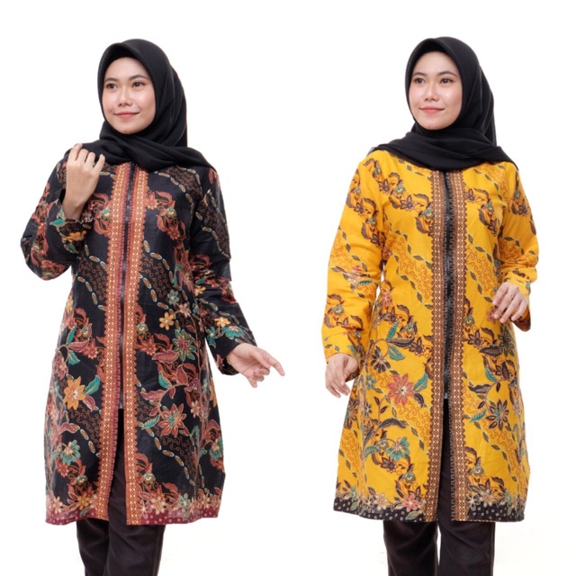 Lengan Panjang Model Baju Atasan Wanita Terbaru 2020 - Model Baju Batik Wanita Terbaru 2020 Atasan Lengan Panjang ...