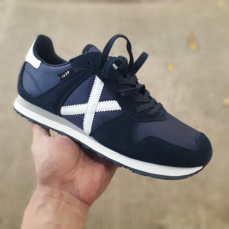 Munich X Massana Original Sneaker Pria Navy White | Shopee Indonesia