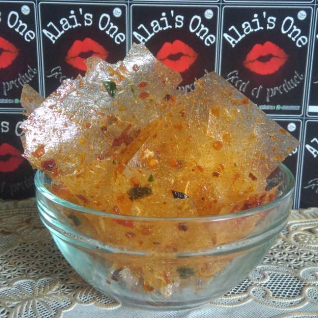 250 gr keripik kaca / opak beling aroma Shopee Indonesia