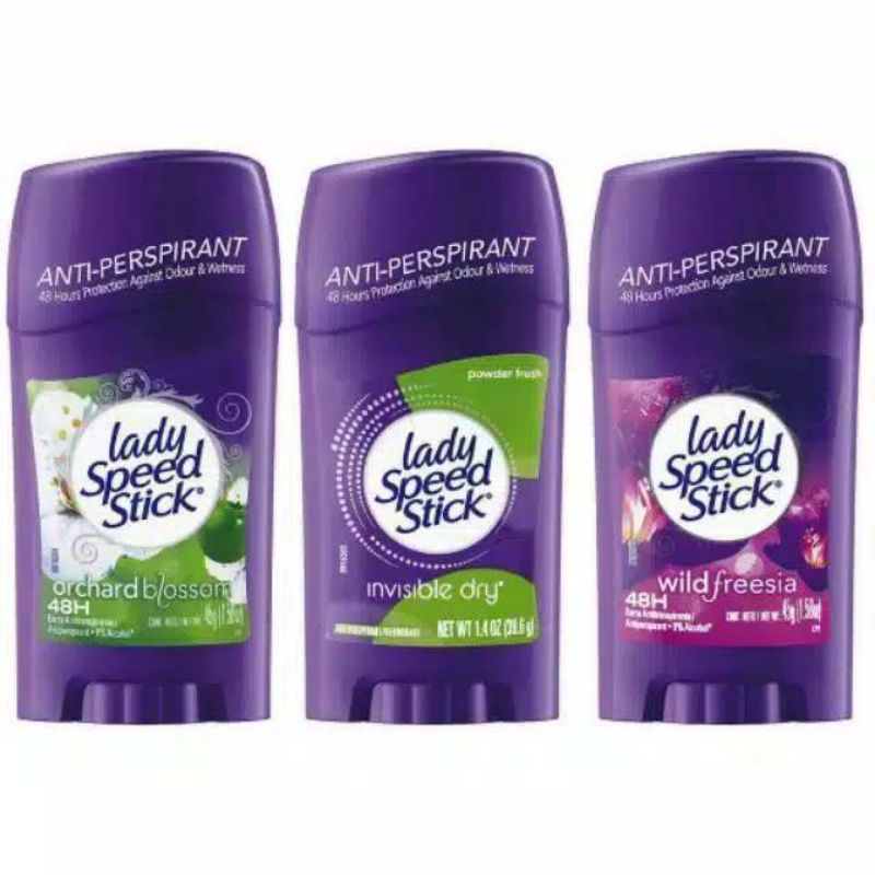 Jual Lady Speed Stick Deodorant Orchard Blossom 45gr Shopee Indonesia