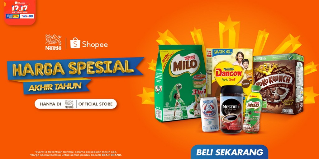 Toko Online Nestle Indonesia Shopee Indonesia