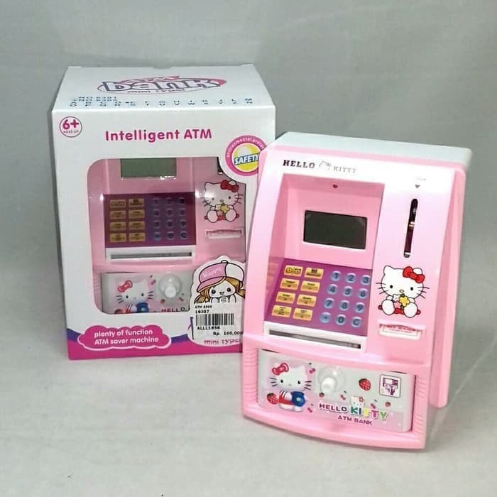 Jual Mainan Anak Perempuan Celengan Atm Minionn/Doraemonn/Little Phonyy/Polii/Lool/Hallo Kitty/Tabot | Shopee Indonesia