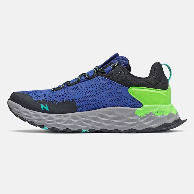 Jual New Balance Fresh Foam Hierro V5 Mens Trail Running - Cobalt Blue With Energy Lime | Shopee Indonesia
