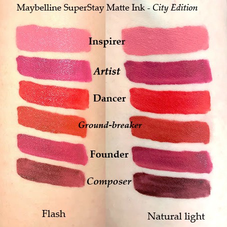 maybelline matte ink 205