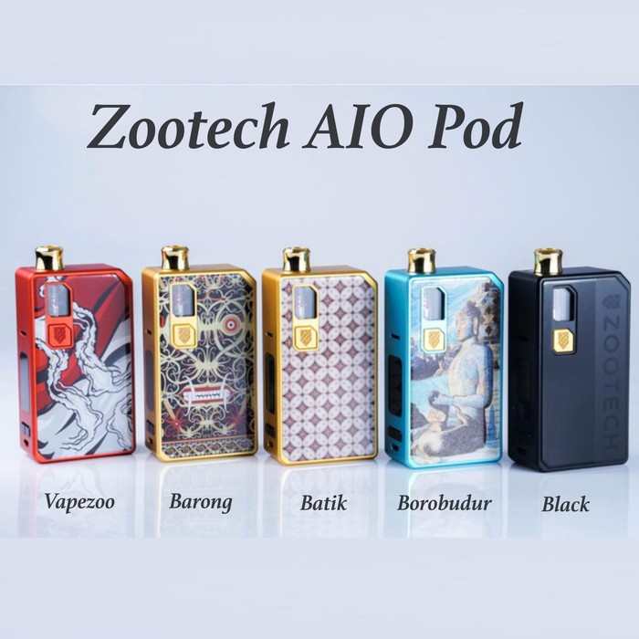 Jual Zootech AIO Pod Kit by JVS x Vape Zoo 100 Authentic Zootech Pod