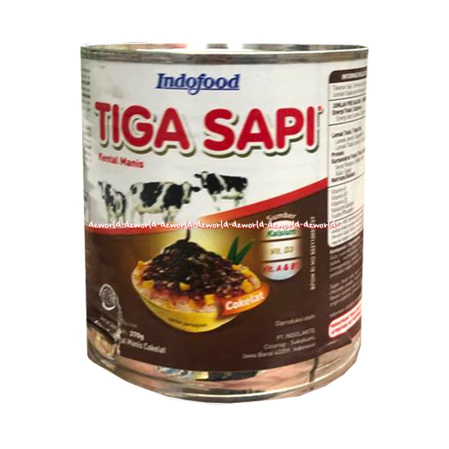 Jual Indofood Kremer Tiga Sapi Kental Manis 490Gr Indo Food Krimer 3Sapi Susu Manis Kaleng | Shopee Indonesia