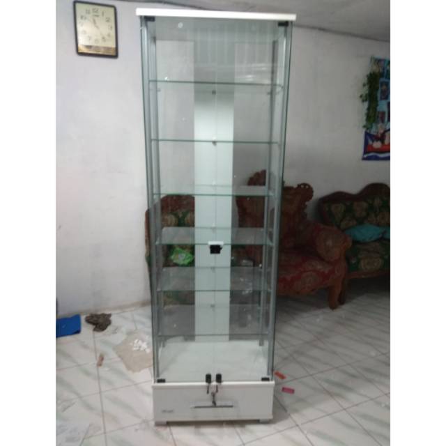 Jual Lemari Hias,Lemari Tempat Mainan,Lemari Pajangan Kaca Lh 6616 | Shopee Indonesia