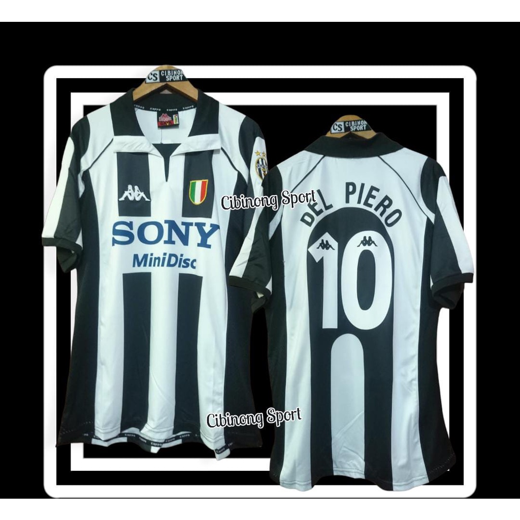 Jual JERSEY RETRO JUVENTUS SONY MINIDISC GRADE ORI Shopee Indonesia