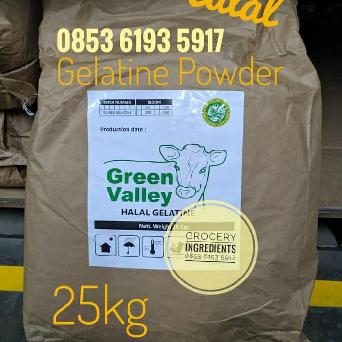Jual Gelatine Powder 50gram / Gelatine Bubuk Merek Gelita Halal
