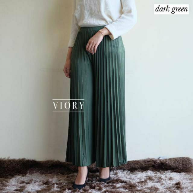 Ootd Kulot Plisket AbuAbu R.A Kulot Plisket TALI