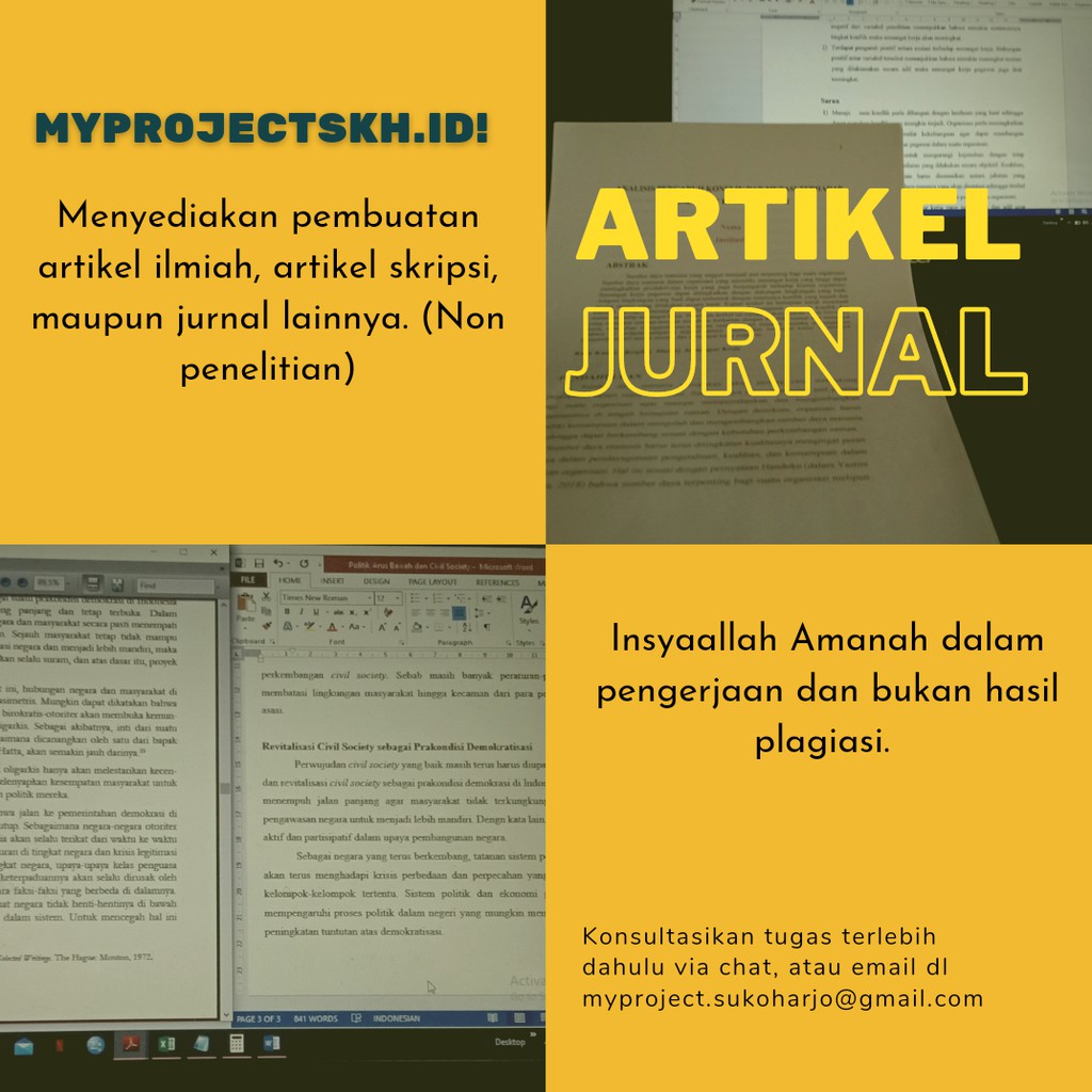 Jual Artikel Ilmiah/Artikel Skripsi Jurnal Indonesia|Shopee Indonesia