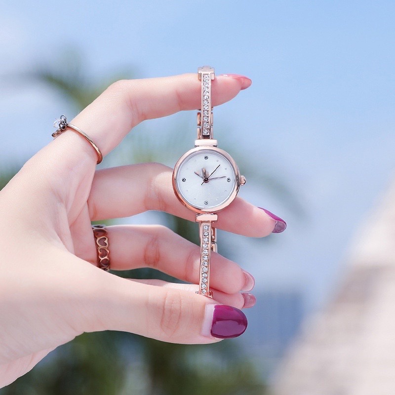 Jual Jam Tangan Cewek Gelang Jam Quartz Jam Arloji Jam Fashion Jam