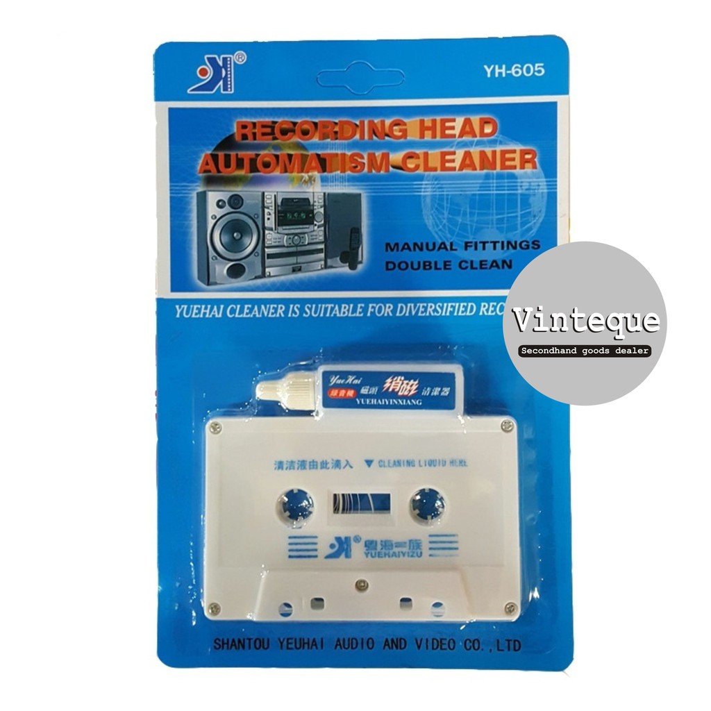 Jual Kaset Pita Pembersih Audio Head Tape Player Pemutar Kaset Pita