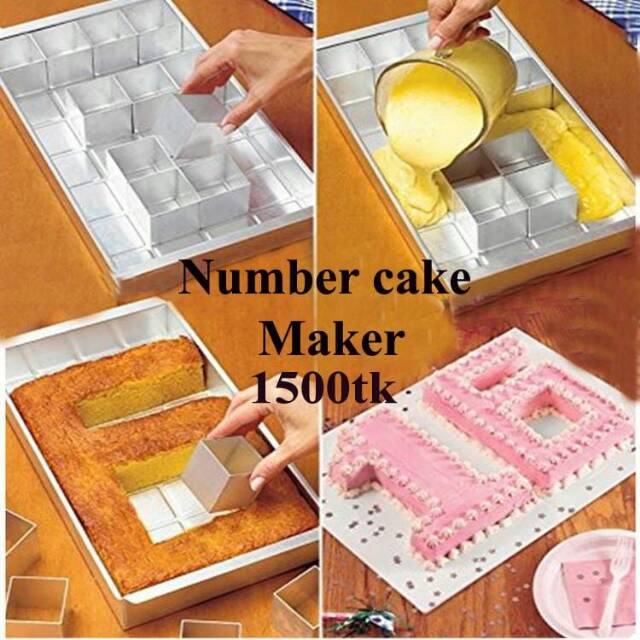 Jual Letter & number cake pan set Shopee Indonesia