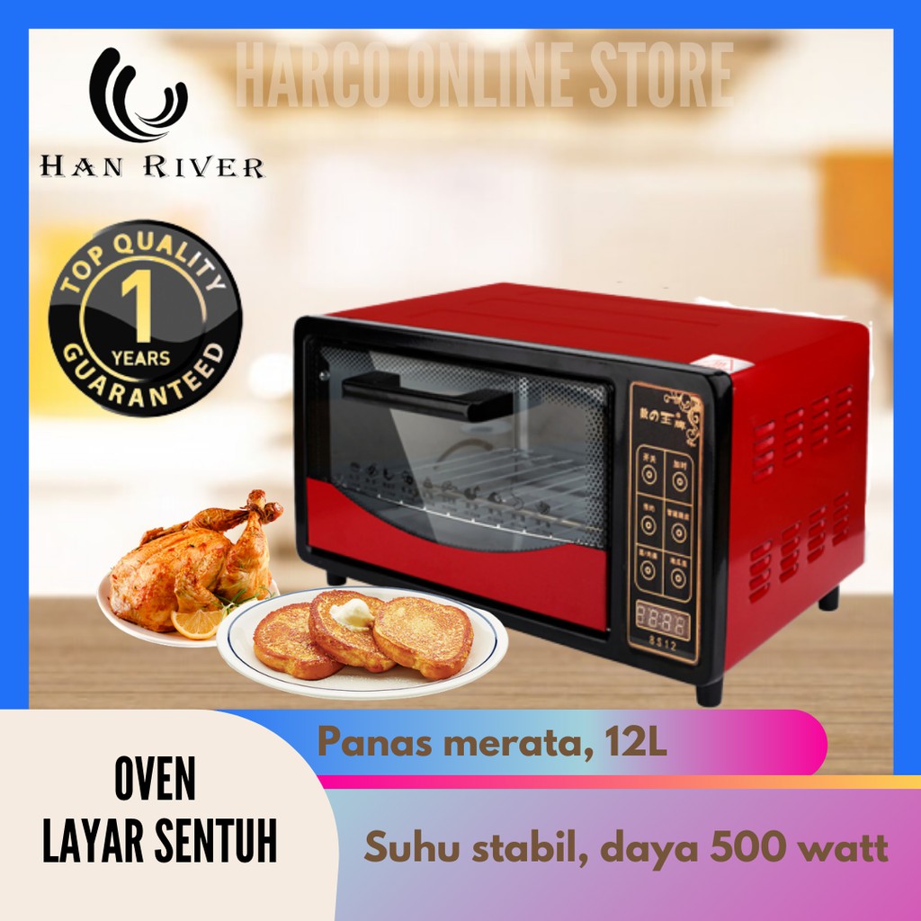 Han River Oven Microwave Pemanggang Kue Listrik Low Watt Multifungsi