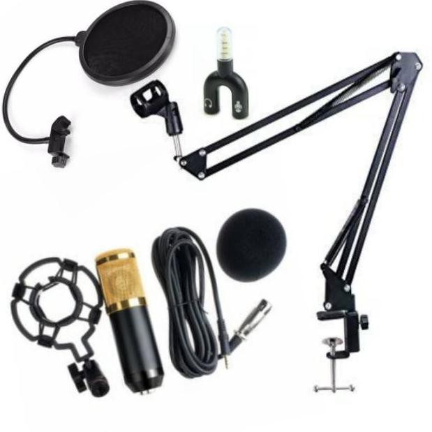 Buruan beli (FLASH SALE) PAKET MICROPHONE BM 800 SMULE OR