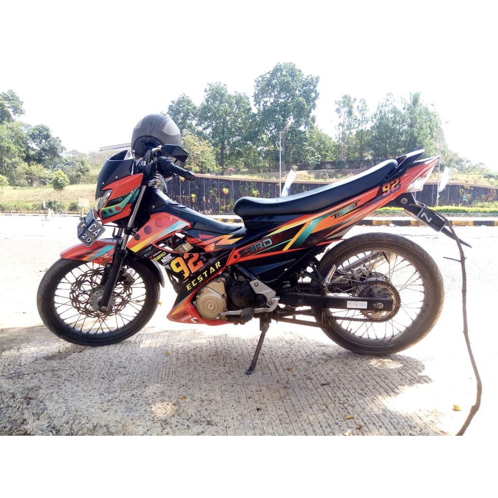 35+ Galeri Modifikasi Motor Smash Jadi Satria Fu Terbaru