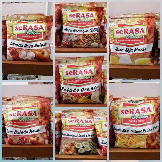 Bumbu Tabur Kentang Goreng / Keripik Serasa Golden 100 Gr Enak Murah