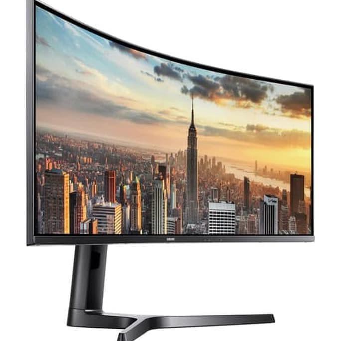 Jual Monitor Samsung 43 Inch Curved Lc43J890Dke | Shopee Indonesia