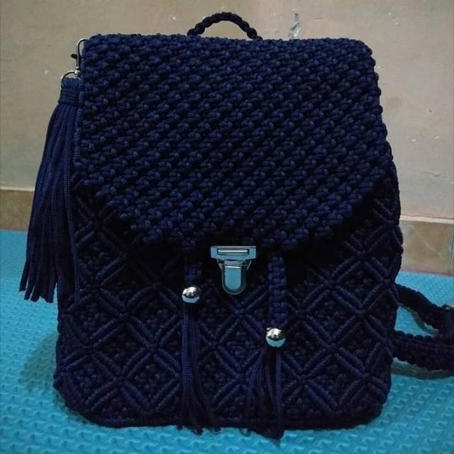 45SNG Gambar Tas Ransel Dari Tali Kur
