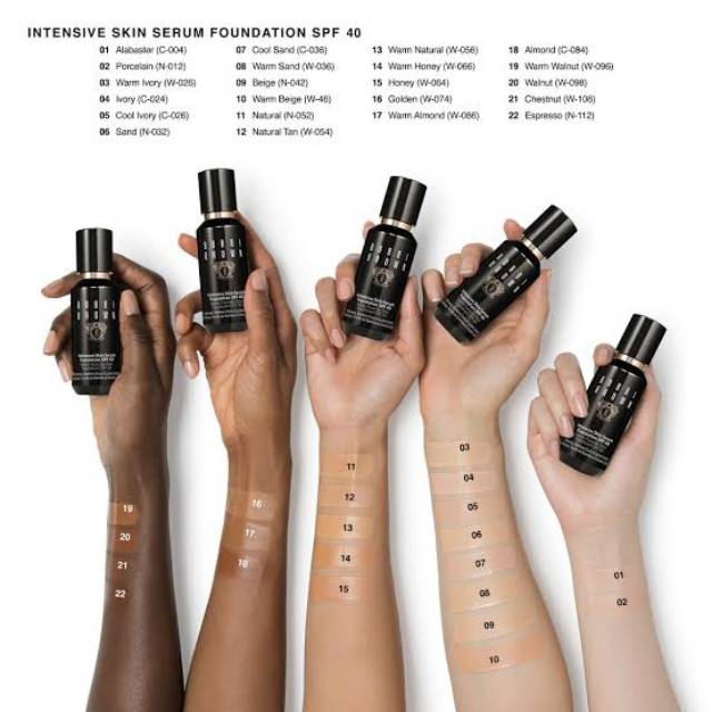 Jual Bobbi Brown Intensive Skin Serum Foundation Spf 40Pa+++ | Shopee Indonesia