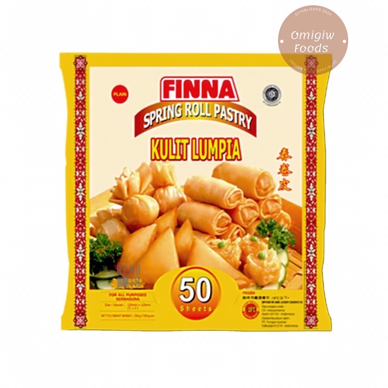 [BISA COD] Kulit lumpia FINNA spring roll pastry 125mm Shopee Indonesia