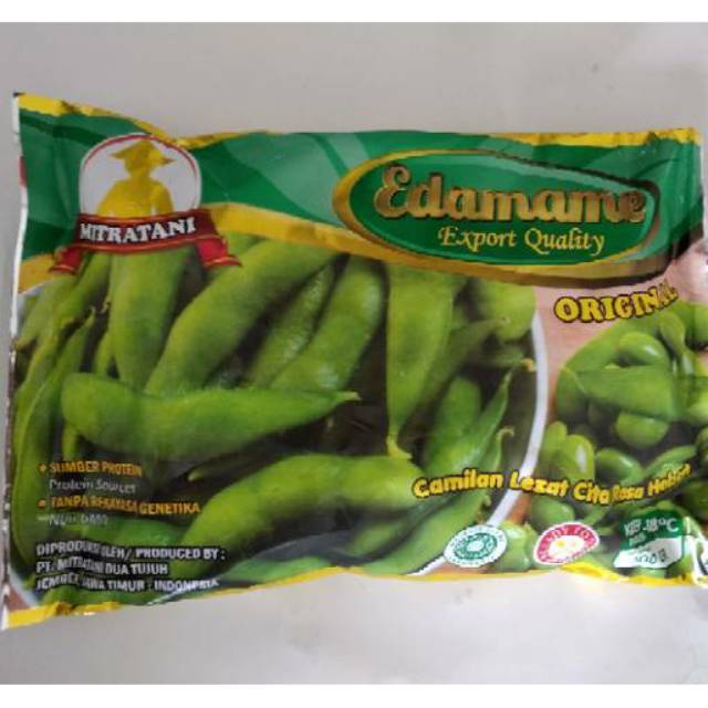 Edamame Original EXPORT Quality Mitratani Kacang Kedelai Jepang 500