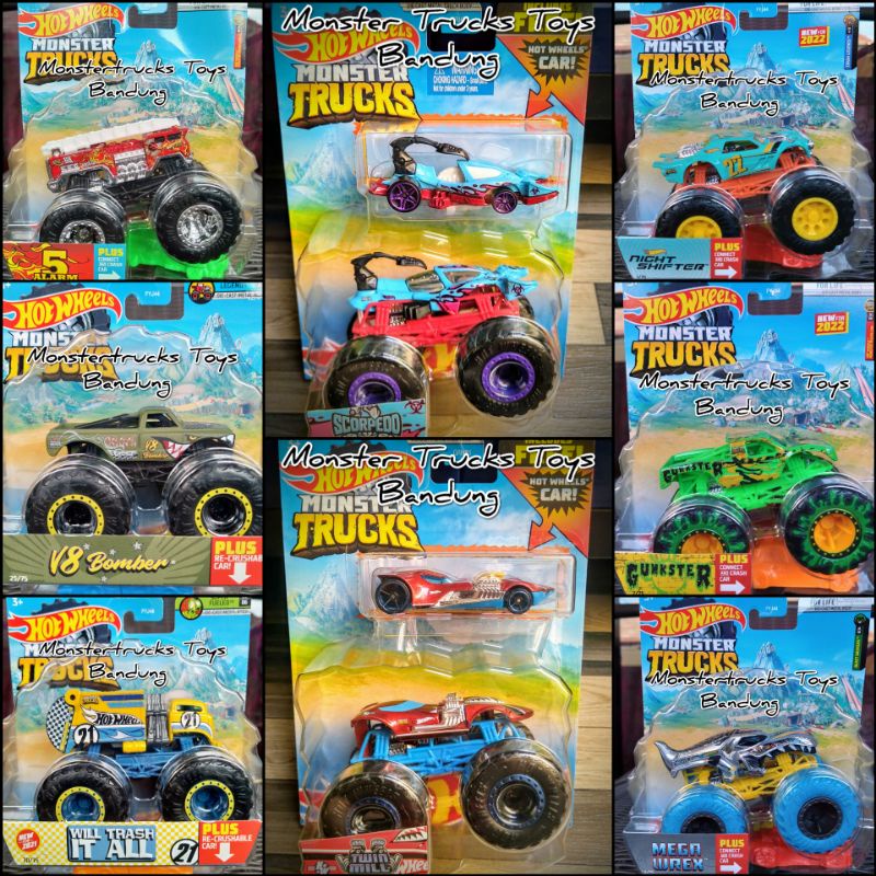 Jual Hot Wheels Monster Trucks Edisi 2022 Hotwheels Monster Truck Edisi 2022 Mainan Mobil Balap | Shopee Indonesia