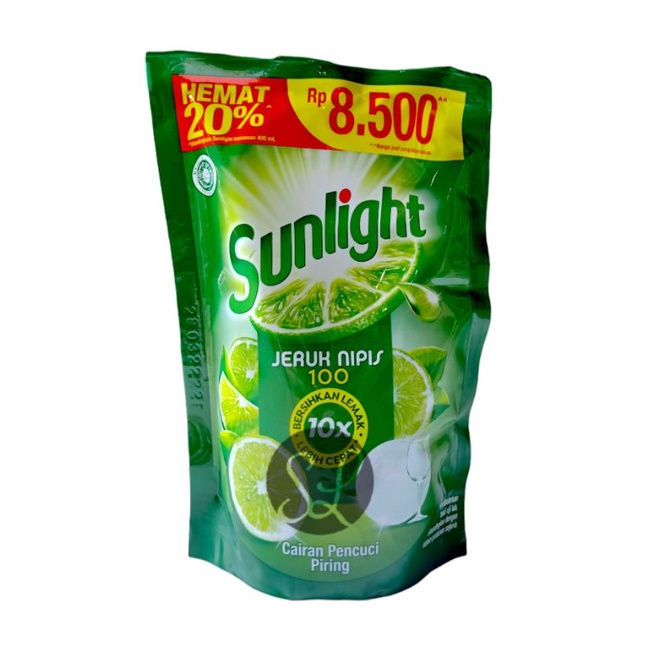 Jual Sunlight 8.500 Sabun Cuci Piring Refill 370ml / Sunlight Pencuci