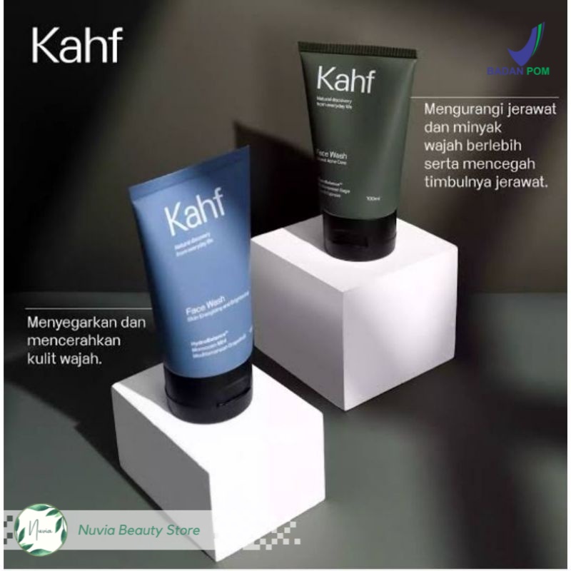 Jual Kahf Face Wash 100ml / Kahf Skin Energizing and Brightening Face