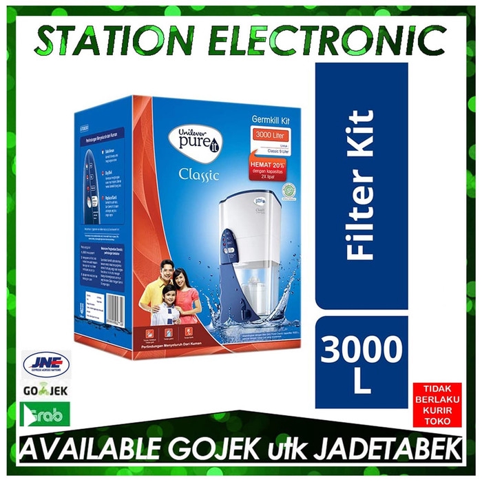 Jual Unilever Pure It GKK Germkill Kit Filter Classic 9L [3000L