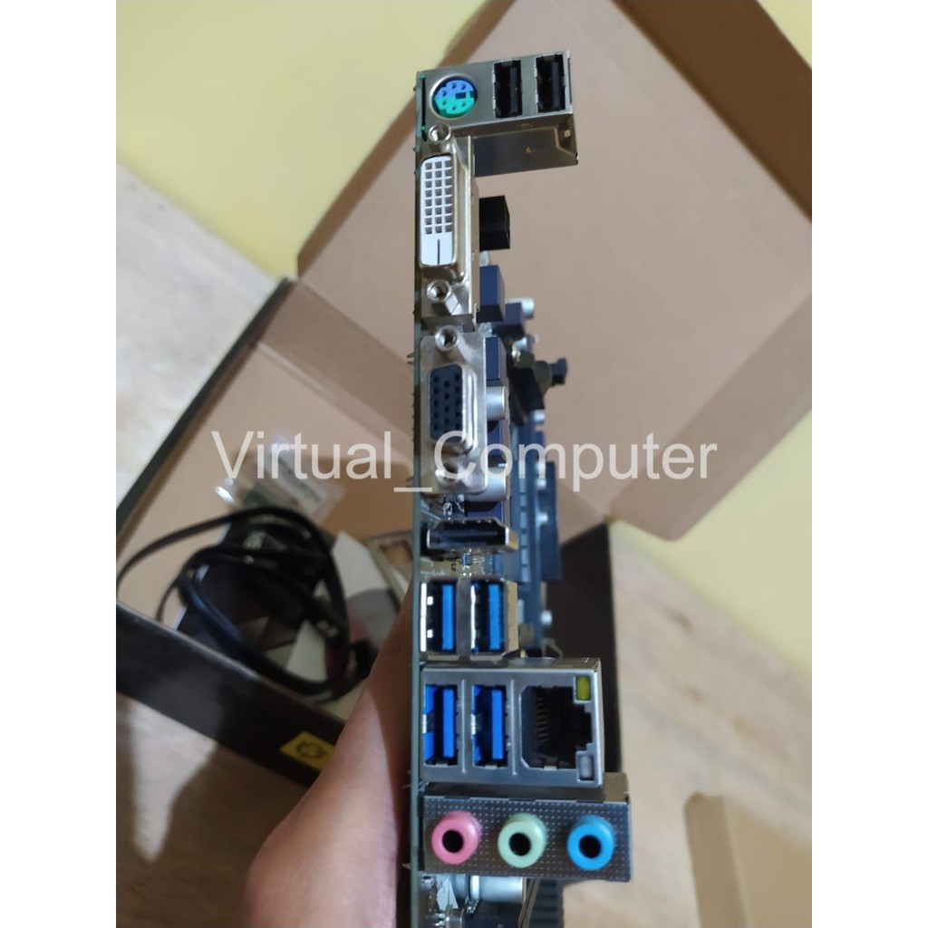Asrock A320M-HDV R4.0 Fullset mulus garansi resmi masih ON | Shopee  Indonesia