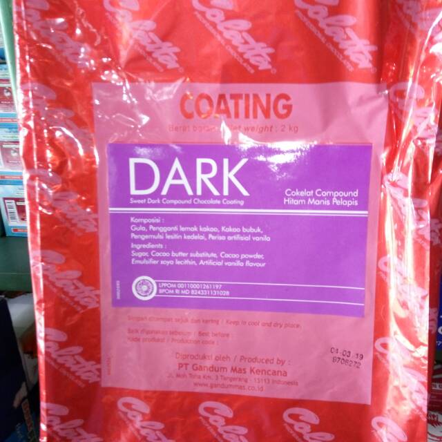 Jual Coklat Collata Coating Repack ( 500 Gram - 2 Kg) | Shopee Indonesia