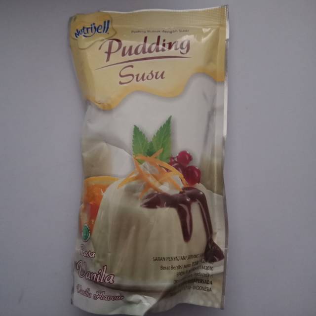 Pudding susu nutrijel vanila 120gr Shopee Indonesia