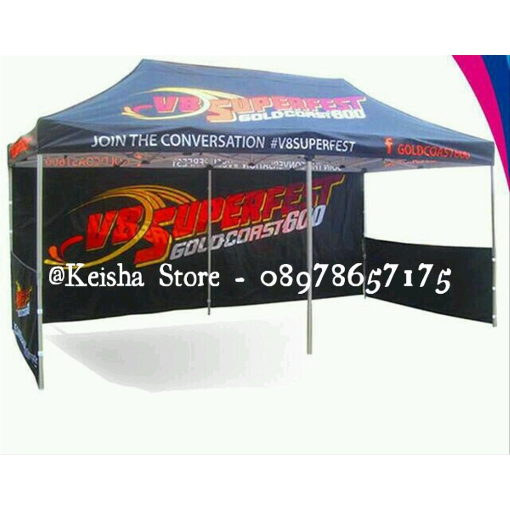 Jual Jual Tenda Paddock Cross 3X4.5 / Tenda Balap / Tenda Lipat Full Branding Limited | Shopee Indonesia