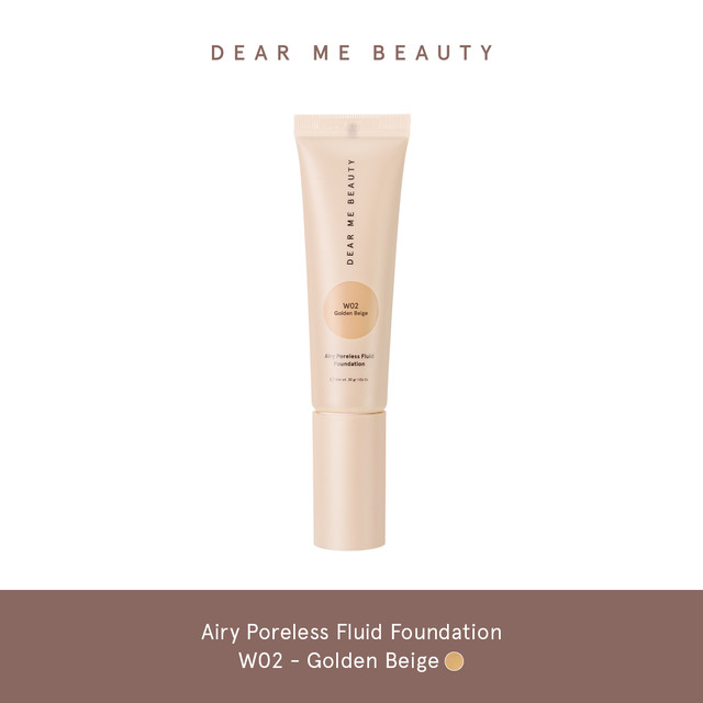 Dear Me Beauty Airy Poreless Fuild Foundation Golden