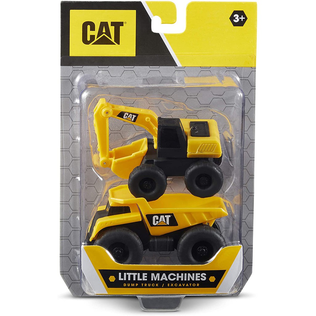 Jual Mainan Anak Miniatur Alat Berat Isi 2Pc Cat Little Machine | Shopee Indonesia