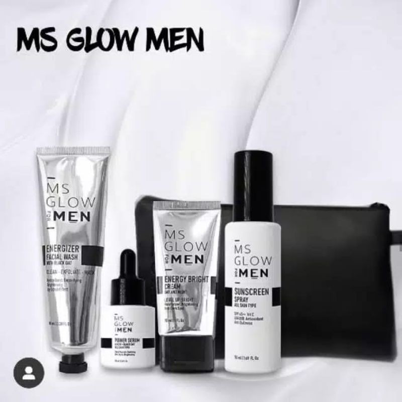 MS GLOW MAN / Skincare Pria ( COD) Shopee Indonesia