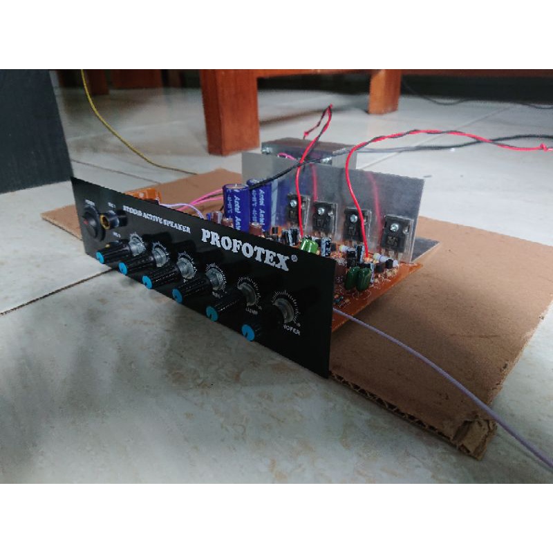 Jual modul kit power amplifier speaker aktif stereo echo subwoofer plus
