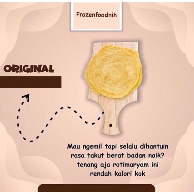 Jual Roti Maryam/Canai (Diameter 12) Isi 5 Pcs | Shopee Indonesia