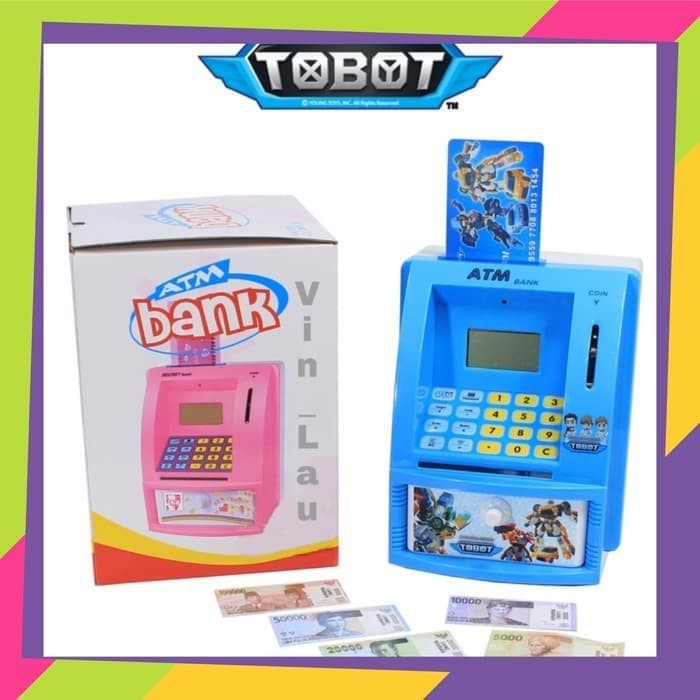 Jual Mainan Celengan Atm Mini Bhs Indonesia Mainan Edukasi Anak Murah Mainan Anak Murah Indonesia|Shopee Indonesia