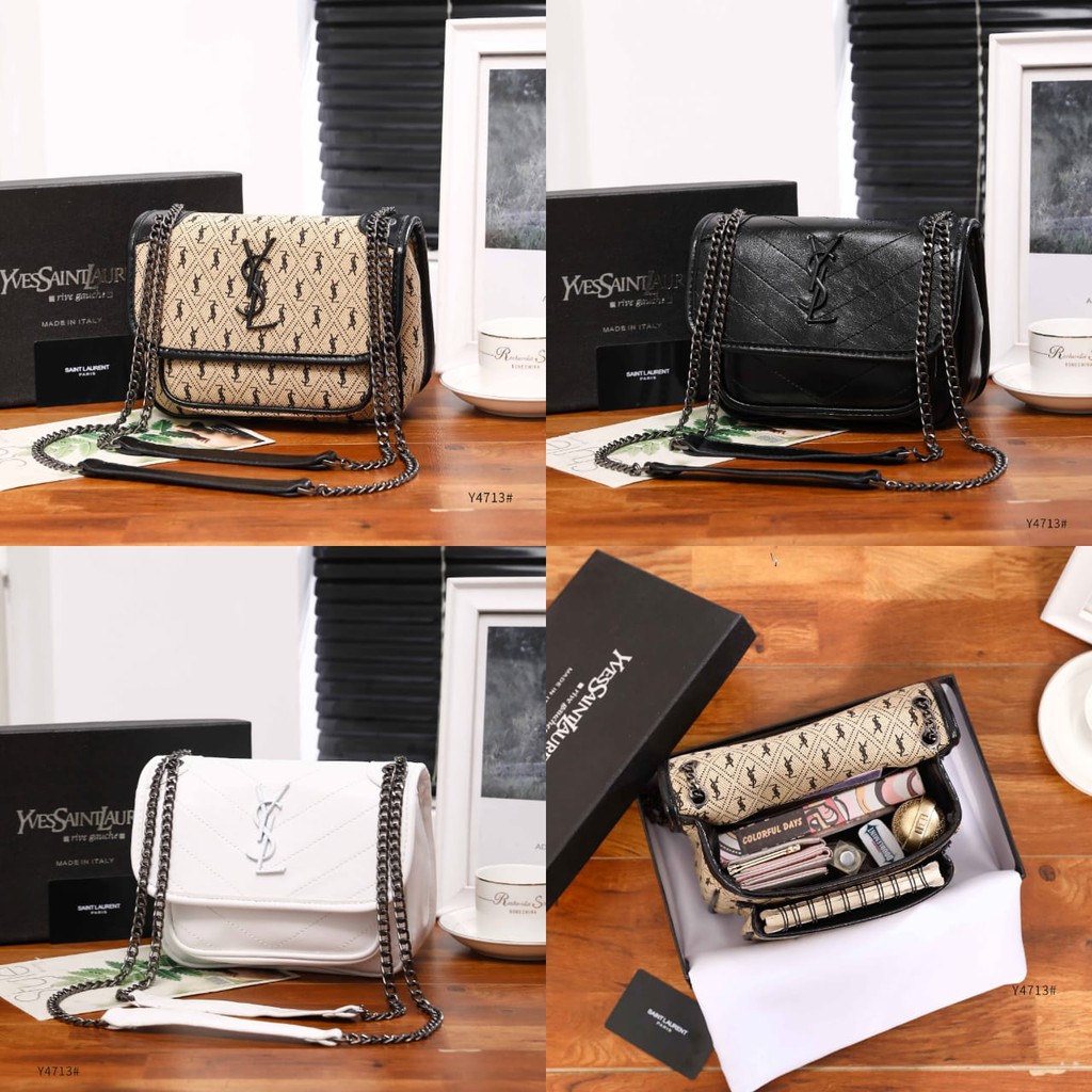 TAS YSL YVES SAINT LAURENT NIKI 20CM ALL OVER Y7413